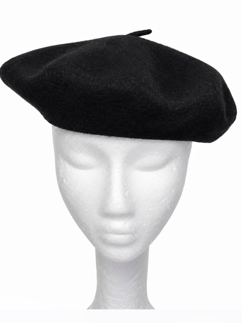 NWT O/S Windsor Black Chic Beret for Women